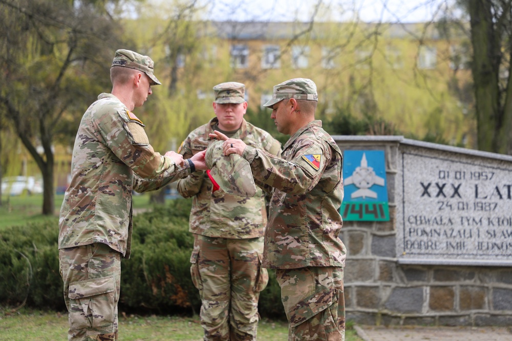 Sustainment Soldiers host company Transfer of Authority