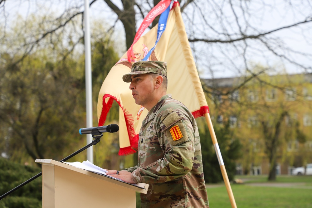 Sustainment Soldiers host company Transfer of Authority