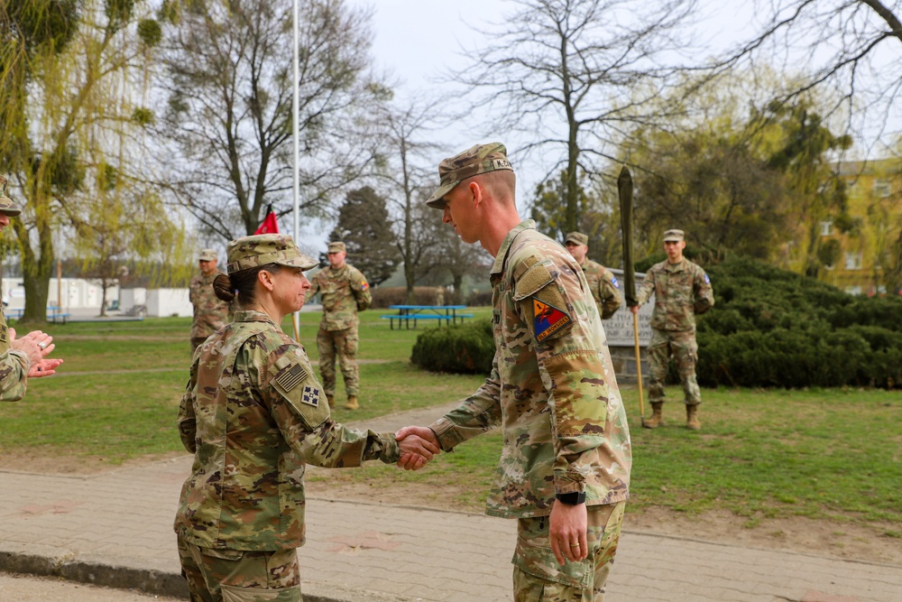 Sustainment Soldiers host company Transfer of Authority