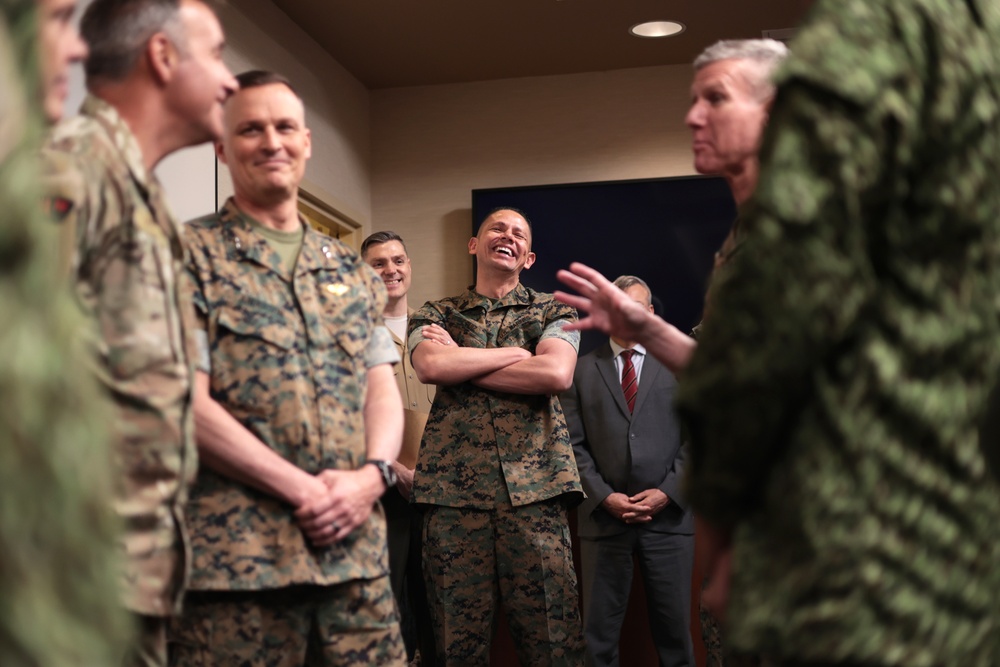 U.S. Marine Corps Commandant meets with Partner Nation Marine Corps leaders in New Orleans