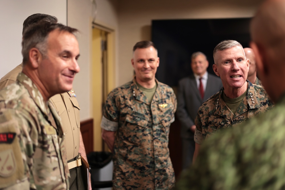 U.S. Marine Corps Commandant meets with Partner Nation Marine Corps leaders in New Orleans