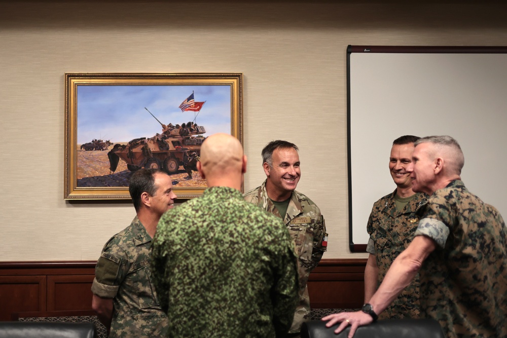 U.S. Marine Corps Commandant meets with Partner Nation Marine Corps leaders in New Orleans