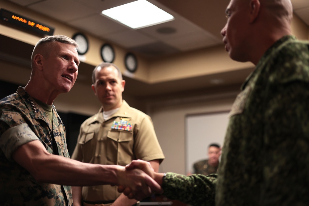 U.S. Marine Corps Commandant meets with Partner Nation Marine Corps leaders in New Orleans