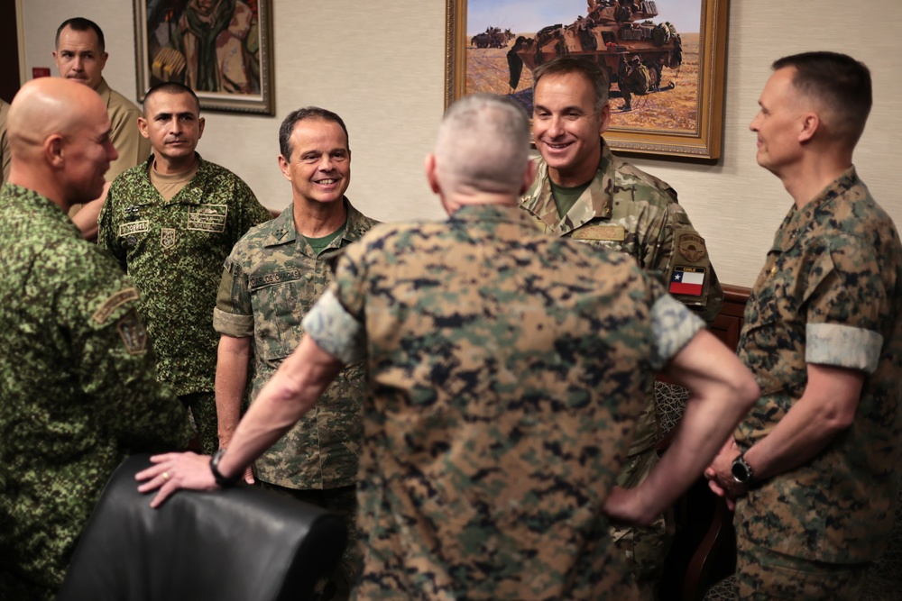 U.S. Marine Corps Commandant meets with Partner Nation Marine Corps leaders in New Orleans