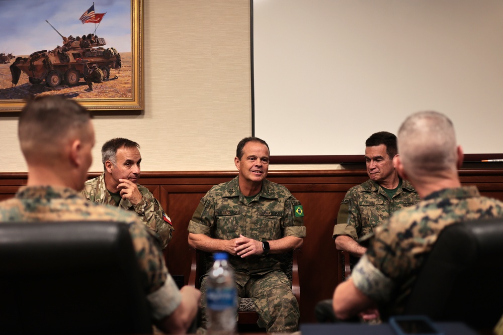 U.S. Marine Corps Commandant meets with Partner Nation Marine Corps leaders in New Orleans