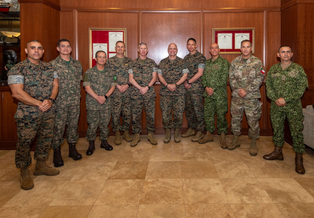 U.S. Marine Corps Commandant meets with Partner Nation Marine Corps leaders in New Orleans