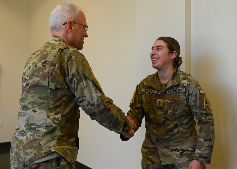 New SSC Commander Lt. Gen Philip Garrant Visits VSFB