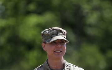 New York Army National Guard Chief Warrant Officer 4 Heather Ruter retires after almost 28 years of service