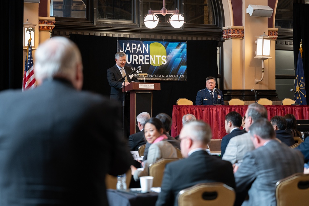 Col. Thai speaks at 2024 Japan Currents Symposium