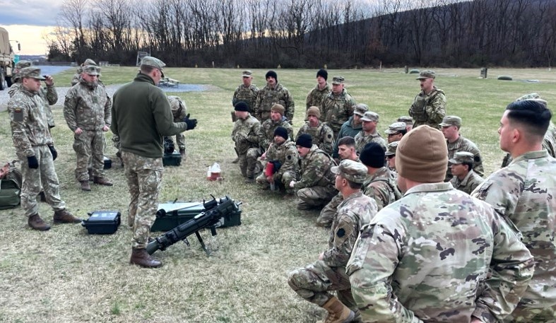 Lithuanian Soldiers train Pa. Guard Soldiers on ‘Carl Gustaf’
