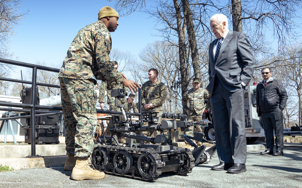 Rep. Steny Hoyer Visits CBIRF