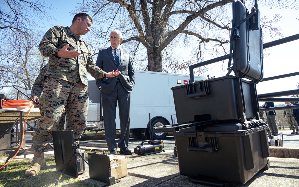 Rep. Steny Hoyer Visits CBIRF