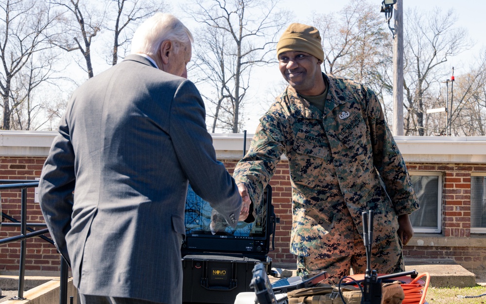 Rep. Steny Hoyer Visits CBIRF