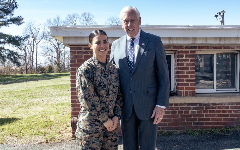 Rep. Steny Hoyer Visits CBIRF