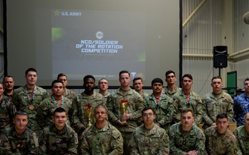 Unity in Action: NCO and Soldier of the Rotation Competition