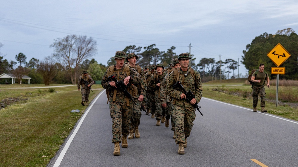 Combat Logistics Battalion 2 Combat Conditioning Hike