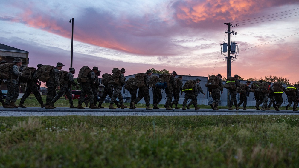 Combat Logistics Battalion 2 Combat Conditioning Hike