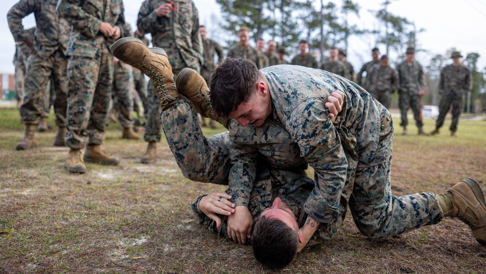 Combat Logistics Battalion 2 Combat Conditioning Hike