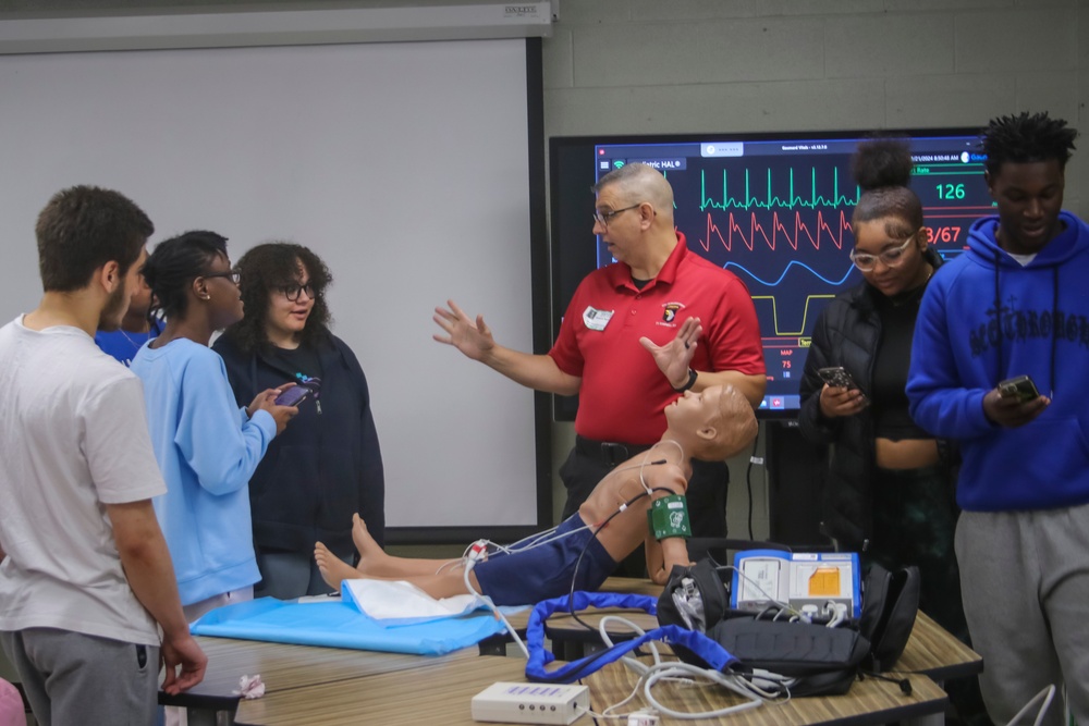 BACH Educators Provide Simulation Training at Local School