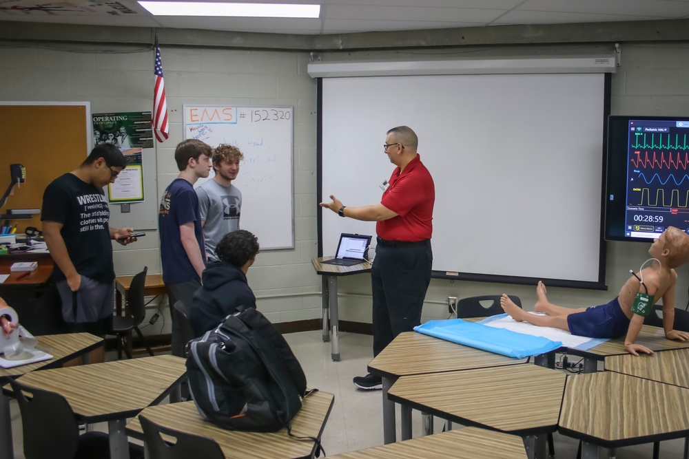 BACH Educators Provide Simulation Training at Local School