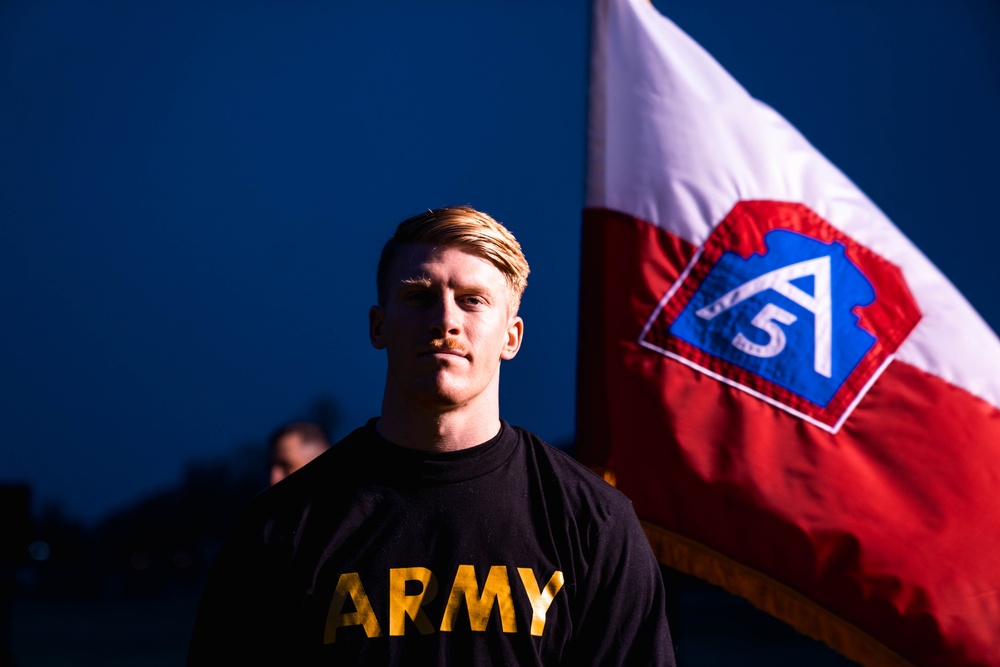 Army North Fifth Army Friday PT