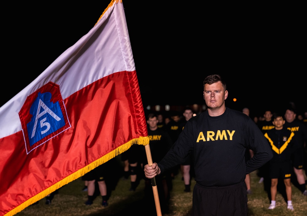 Army North Fifth Army Friday PT