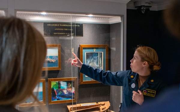 George Washington hosts Museum Rededication Ceremony