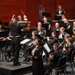 The United States Navy Band performs at the Hylton Performing Arts Center in Manassas, VA.