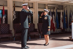 USVDIV One Holds Change of Command Ceremony