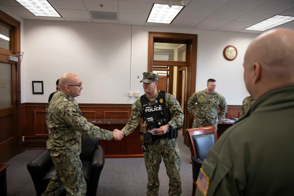 NSGL Meritoriously Promotes Master-at-Arms