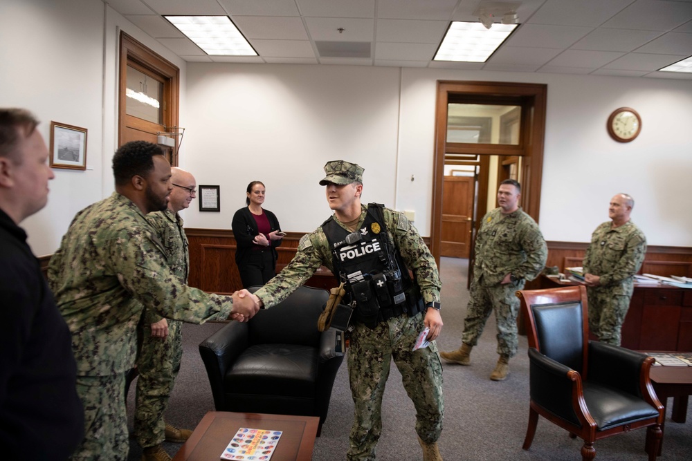 NSGL Meritoriously Promotes Master-at-Arms