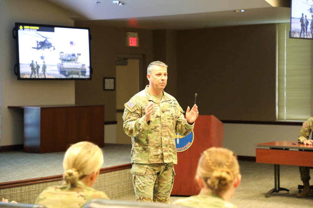 Auburn ROTC cadets visit USAACE