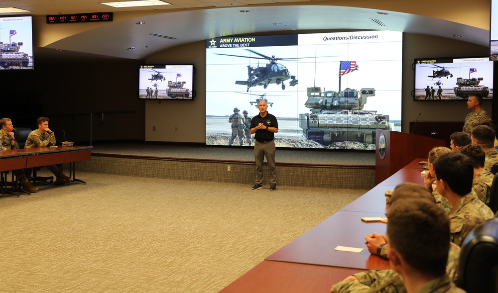 Auburn ROTC cadets visit USAACE