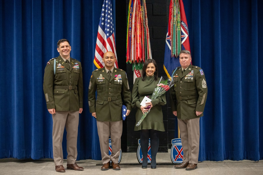 10th Mountain Retirement Ceremony 2024