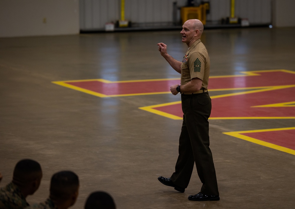 SEAC visits MCRD Parris Island