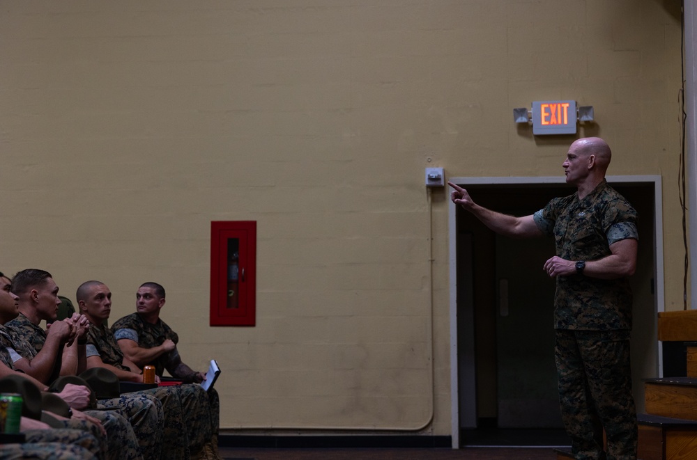 SEAC visits MCRD Parris Island