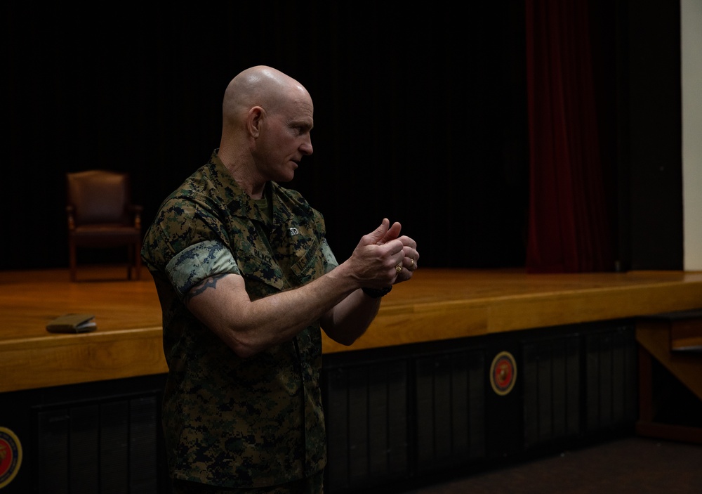 SEAC visits MCRD Parris Island