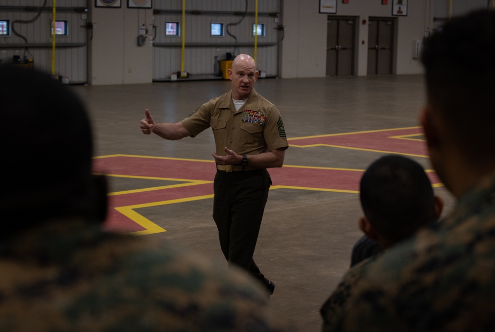 SEAC visits MCRD Parris Island