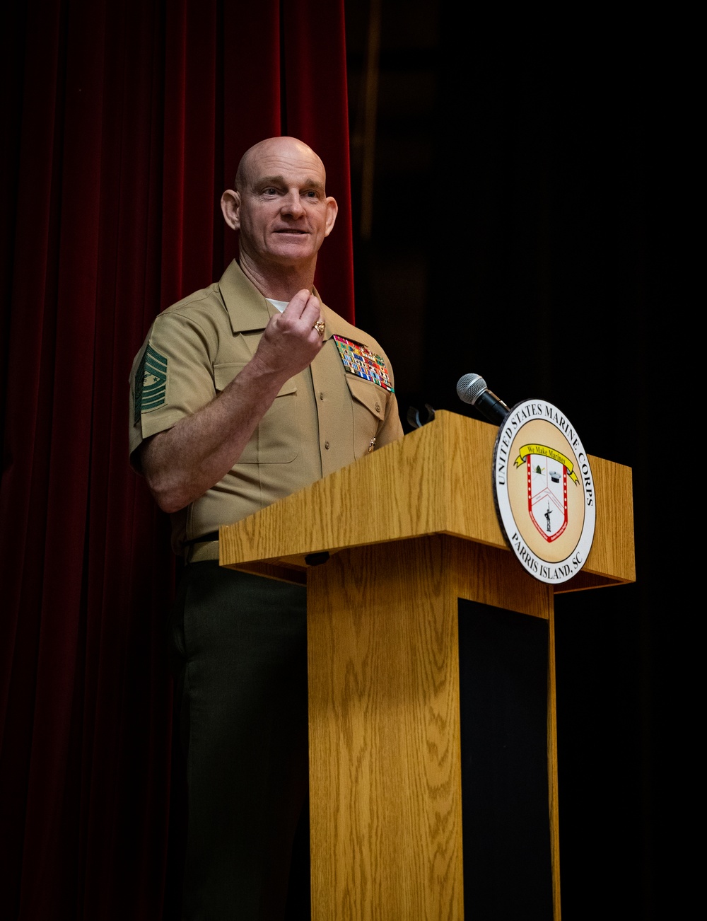 SEAC visits MCRD Parris Island