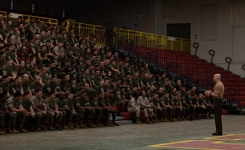 SEAC visits MCRD Parris Island