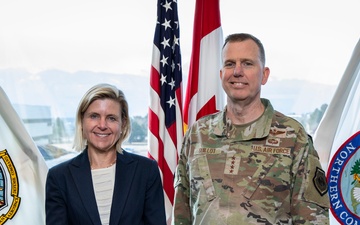 The Honorable Caroline Krass, General Counsel for the Department of Defense, Visits NORAD, USNORTHCOM