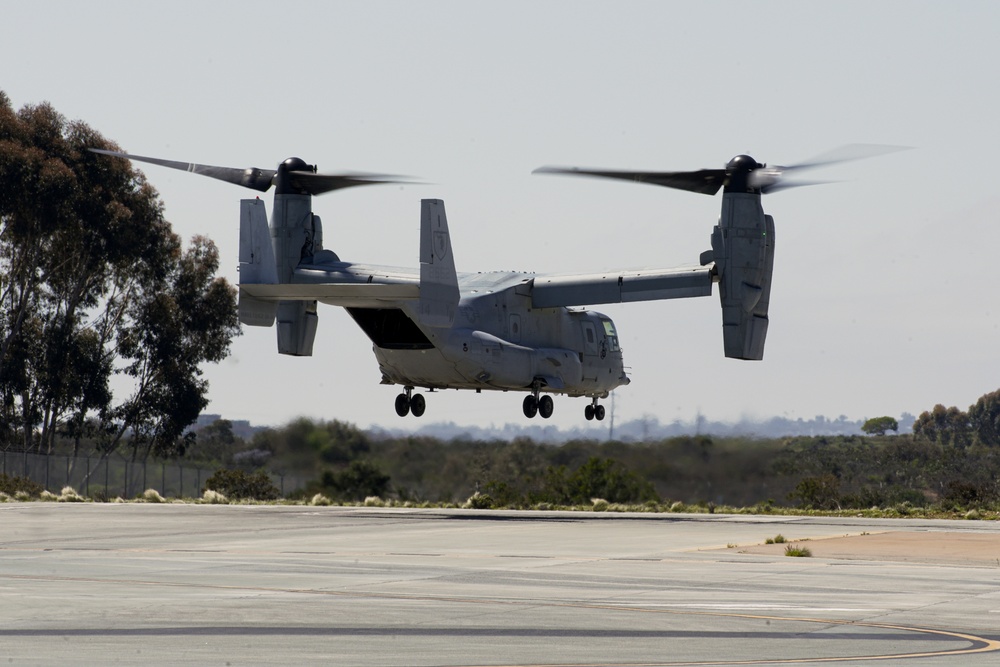VMM-165 (Rein.) Resumes MV-22B Flight Operations