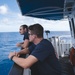 U.S. Coast Guard Cutter Harriet Lane leaves Cairns, Queensland, Australia