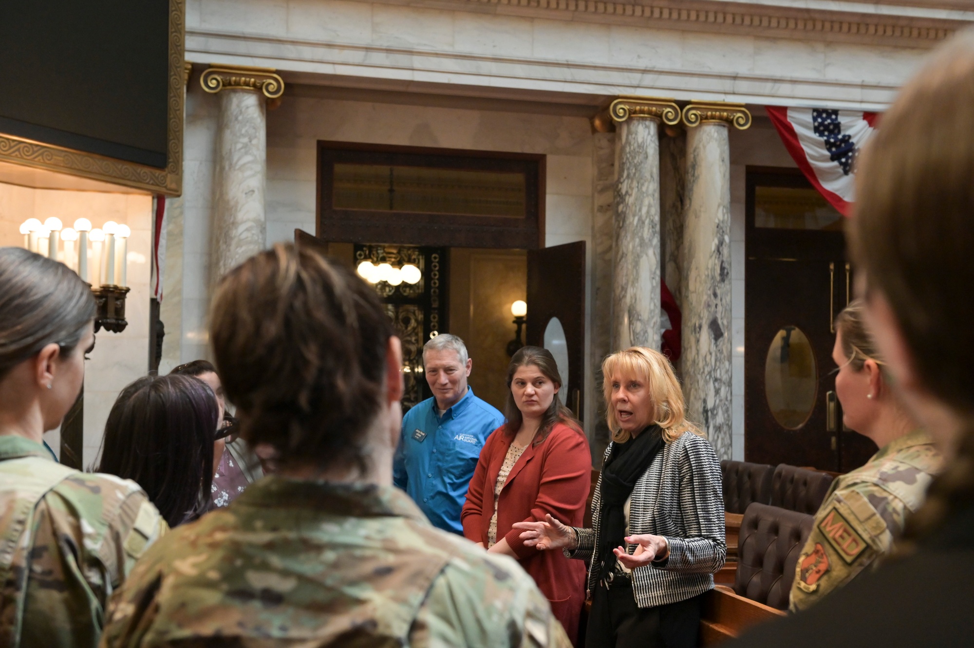 DVIDS - Images - Mrs. Dianne Loh visits Truax Field [Image 8 of 9]