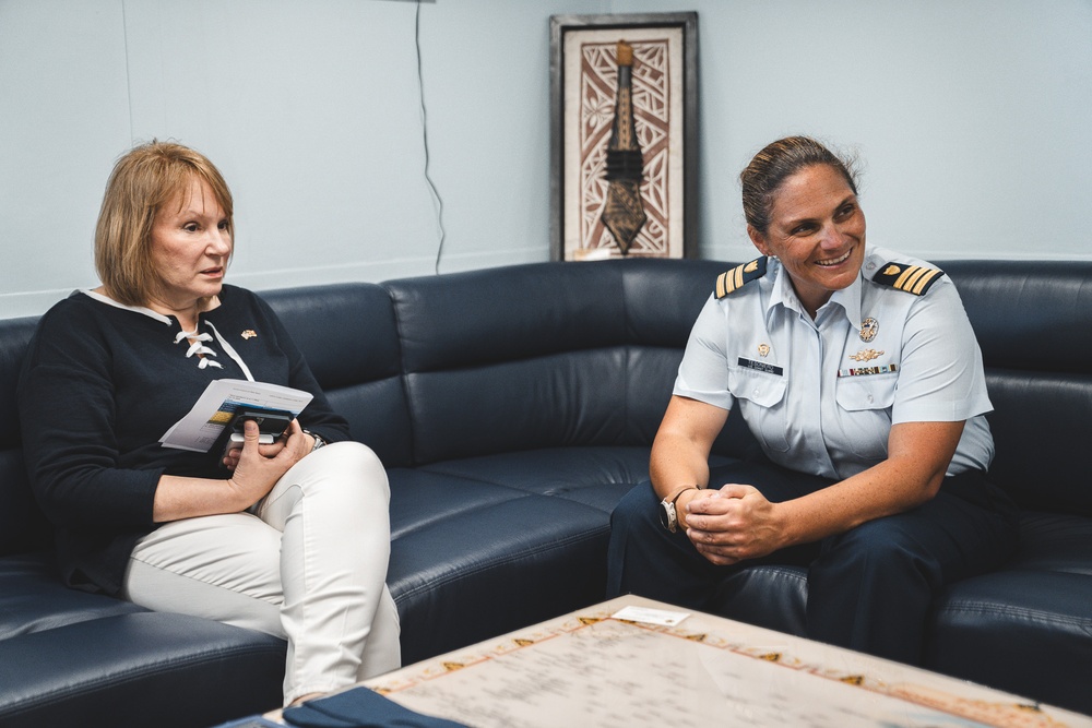 U.S. Coast Guard Cutter Harriet Lane makes port call in Papua New Guinea