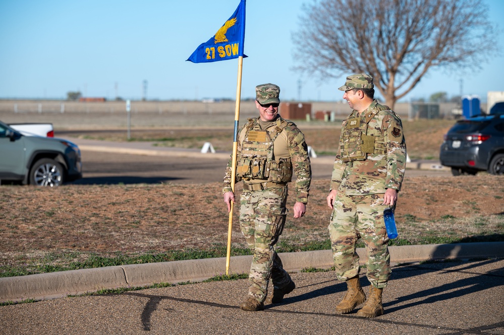 The Steadfast Line upholds 27th Bomb Group legacy with Steadfast Ruck March
