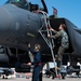 U.S. Air Force Airmen prepare F-15E Strike Eagle for launch during Red Flag-Nellis 24-2