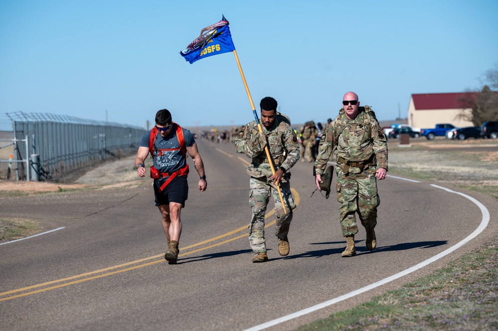 The Steadfast Line upholds 27th Bomb Group legacy with Steadfast Ruck March