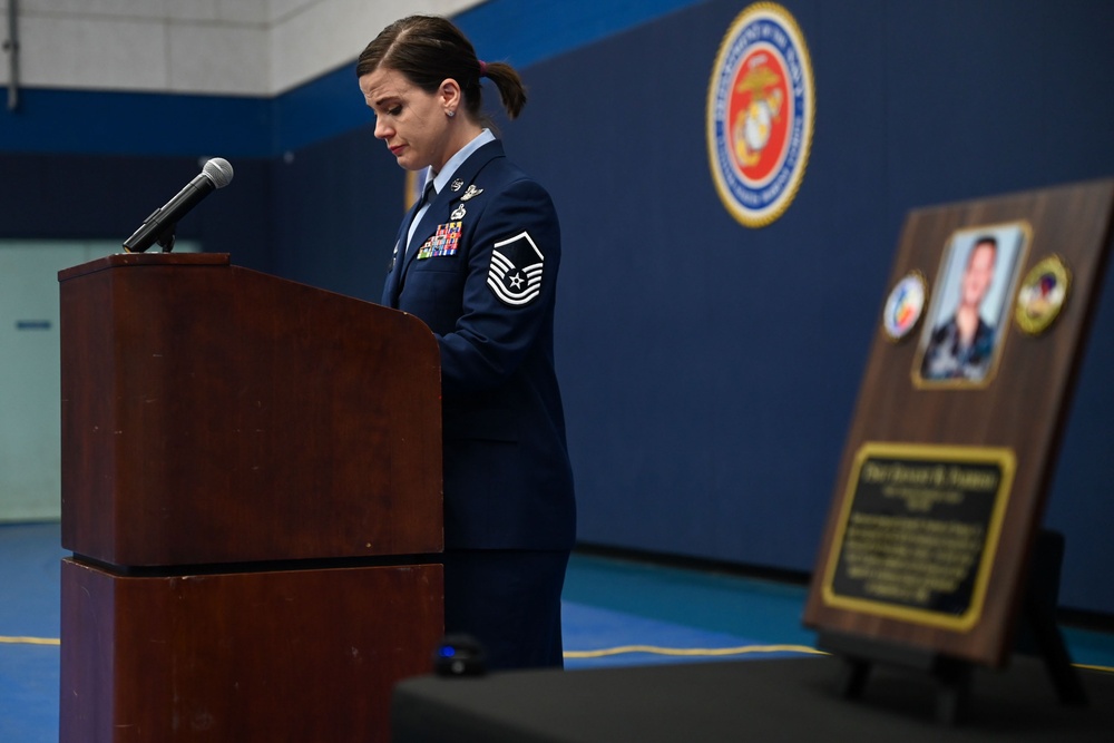 316th TRS Memorial Plaque Dedication