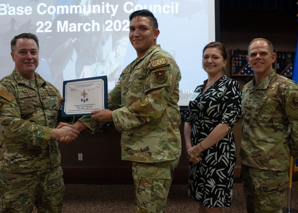 Cannon Air Force Base holds Base Community Council Luncheon